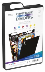 Ultimate Guard Premium Comic Book Dividers Black (25)