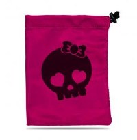 Ultra Pro Treasure Nest Skull Pink Dice Bag