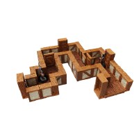 WarLock Dungeon Tiles Town & Village Straight Walls I