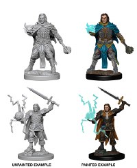 Pathfinder DeepCuts Minis Unpainted Male Human Cleric