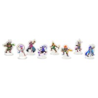 Shuffle Dungeons Acrylic Hero Tokens