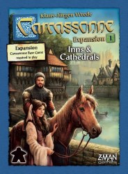 Carcassonne Inns & CathedralsExpansion 1 EN