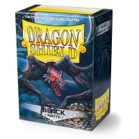 Dragon Shield Black Matte Standard Sleeves (100)