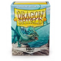 Dragon Shield Mint Matte Standard Sleeves (100)