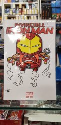 Invincible Iron Man #1 BRAINFART Sketch Blank Variant