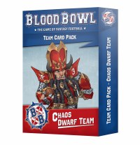Blood Bowl Chaos Dwarf Team Cards EN