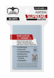 UltGuard Supreme Sleeves für 7 Wonders (80)