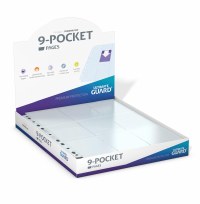 Ultimate Guard 9 Pocket Pages Top-Loading Transparent (100)