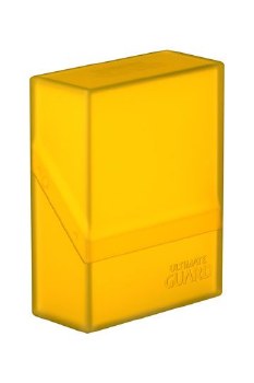 Ultimate Guard Boulder Deck Case Standard Size Amber 40+
