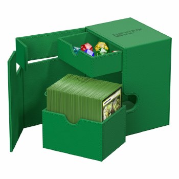 Ultimate Guard FlipNTray XenoSkin Green 133+