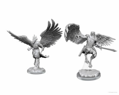 D&D Nolzurs Marvelous Miniatures Aarakocra Male Paladins