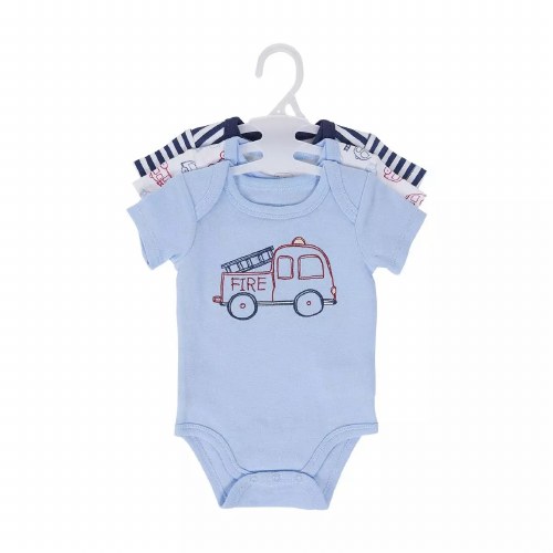 BOY 3 PC BODY SUITS FIRE TRUCK