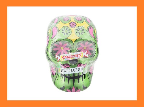 DAY OF THE DEAD TIN WITH SMARTIES CANDY