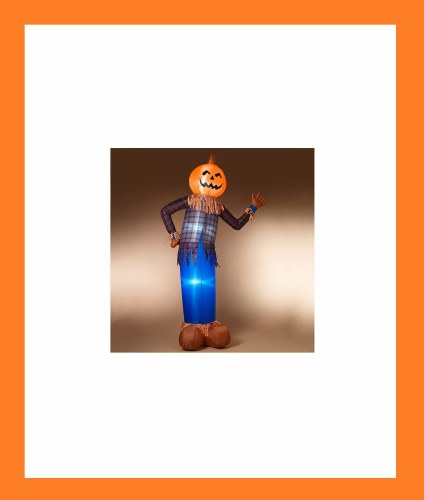 INFLATABLE JACK O LANTERN 8 FT TALL