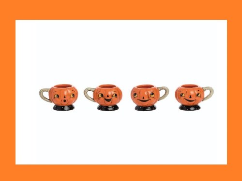 MUG PUMPKIN ASST FACES