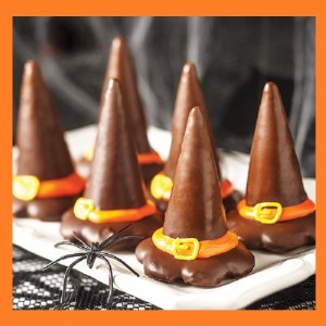 DARK CHOCO WITCHES HAT