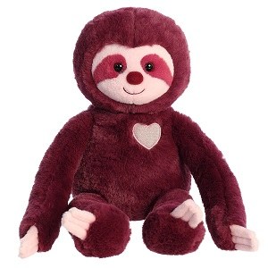 SWEETY SLOTH WITH HEART 20.5"