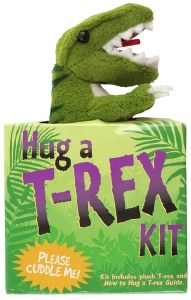 YOUR KIT INCLUDES A PLUSH T-REX AND A T-REX GUIDE
