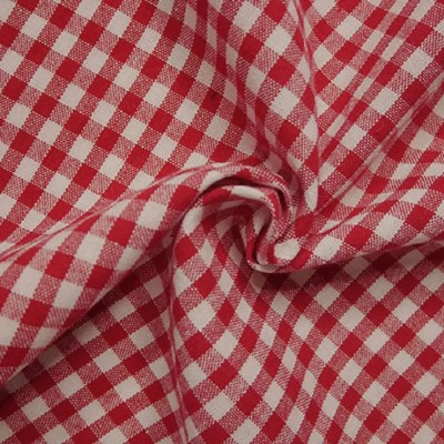 1/4'' Cotton Gingham Red