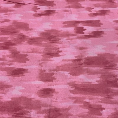 100% Cotton with Brush Stroke effect, Pale Pink
