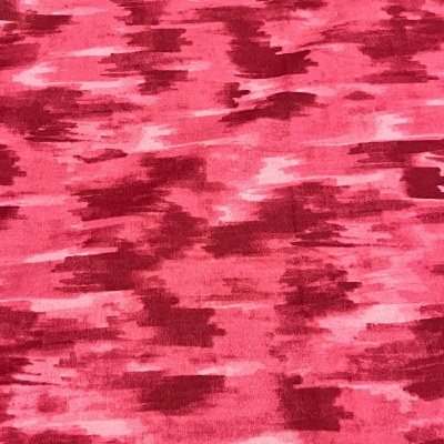 100% Cotton with Brush Stroke effect, Rose