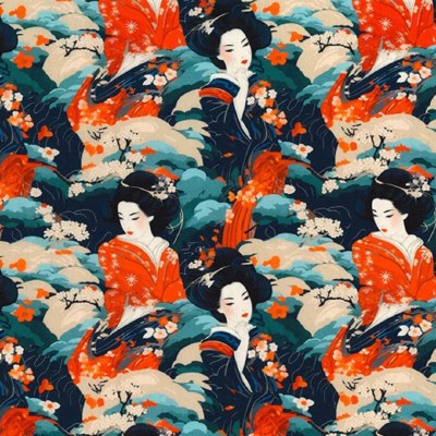100% Cotton Geisha