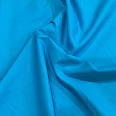 100% Cotton Poplin Turquoise