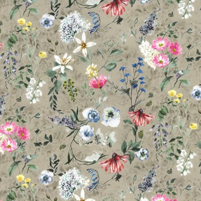 100% Cotton Poplin Print Slate