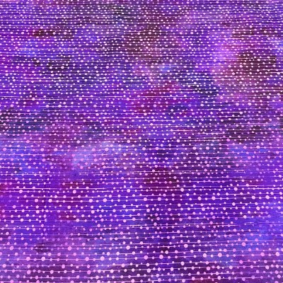 100% Cotton &quot;Purple Garden&quot; Print