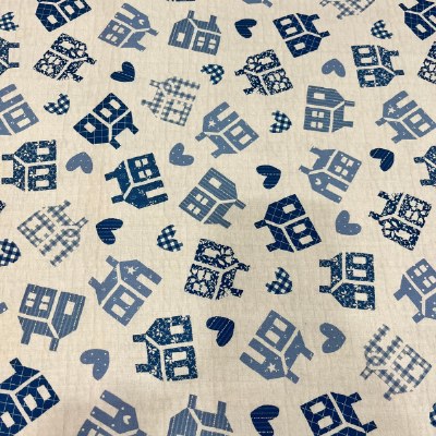 100% Cotton &quot;Schoolhouse&quot;