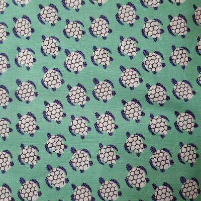 100% Cotton Prints Turtles
