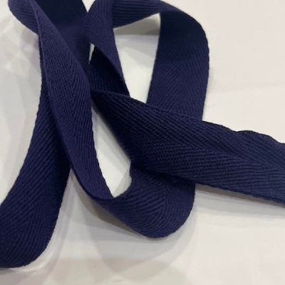 25mm Twill Tape Navy