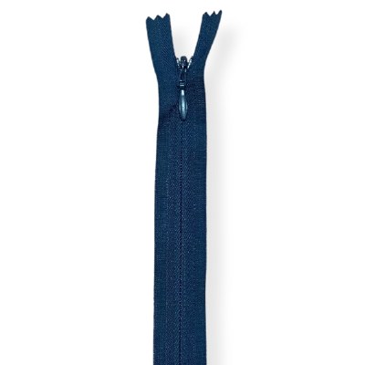 14'' Invisible zips no.3 Navy
