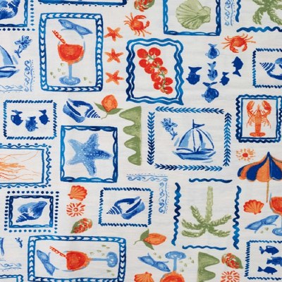 Airflow Viscose Tropical Print