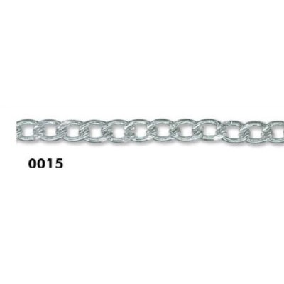 Aluminum Chain 6mm Silver