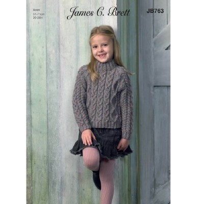 Brett Kids Aran Patterns 763