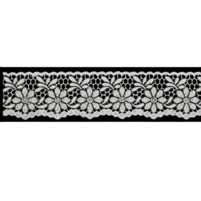 Buggle Metal Lace White-Gold 102