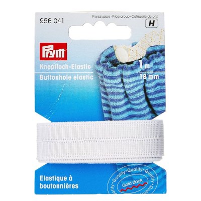 Button hole elastic Smooth 18m