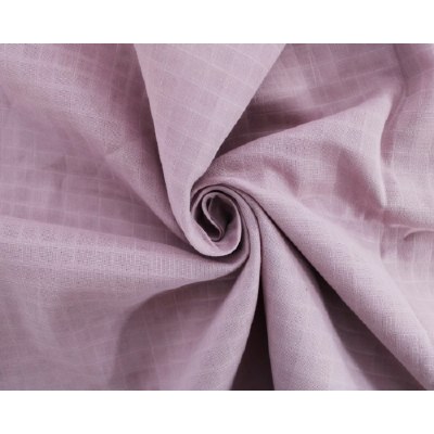 Checked Jacquard Flat Double Gauze 140cm