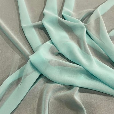 Chiffon crepe 112cm Mint^