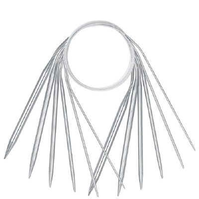 Circular needles metal 80cm 2m