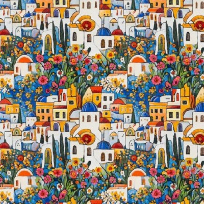 Cotton Mediterranean Houses