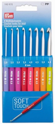 Prym Soft Touch Crocher Hooks