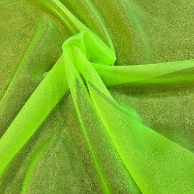 Crystal Organza Lime