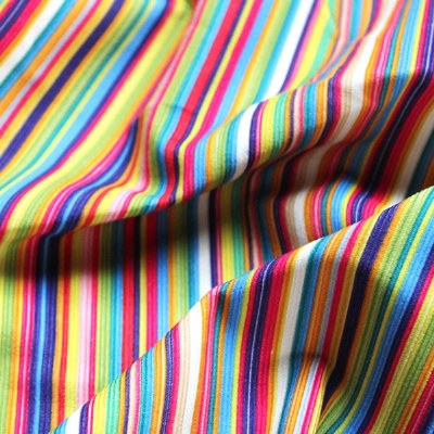 Printed Corduroy Stripes