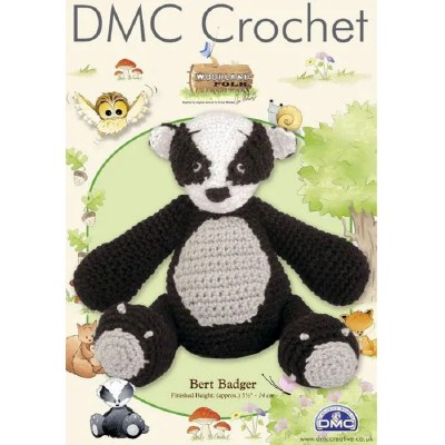 DMC Crochet Bert Badger