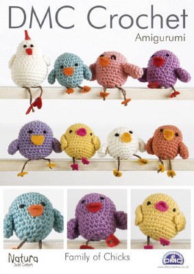 DMC Crochet Pattern Family of
