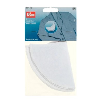 Dress Shield Size L White