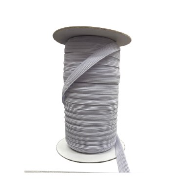 Elastic 13mm woven White