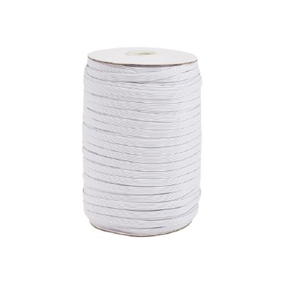 Elastic 4 cord white